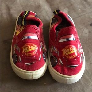 Cars Lightning McQueen Shoes size 8